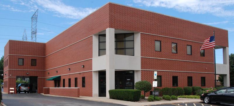 Front View of the Police Department