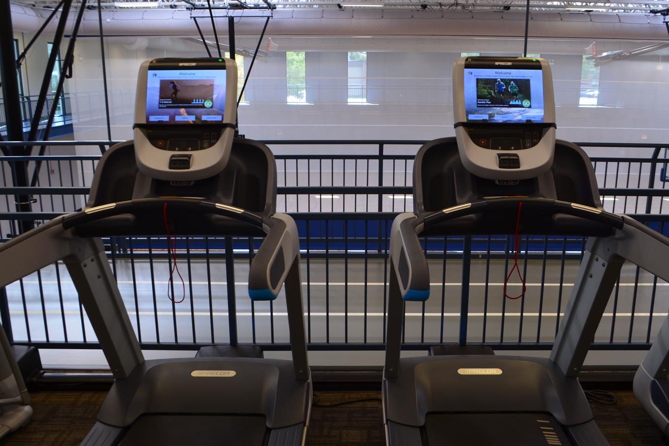 Two Treadmills