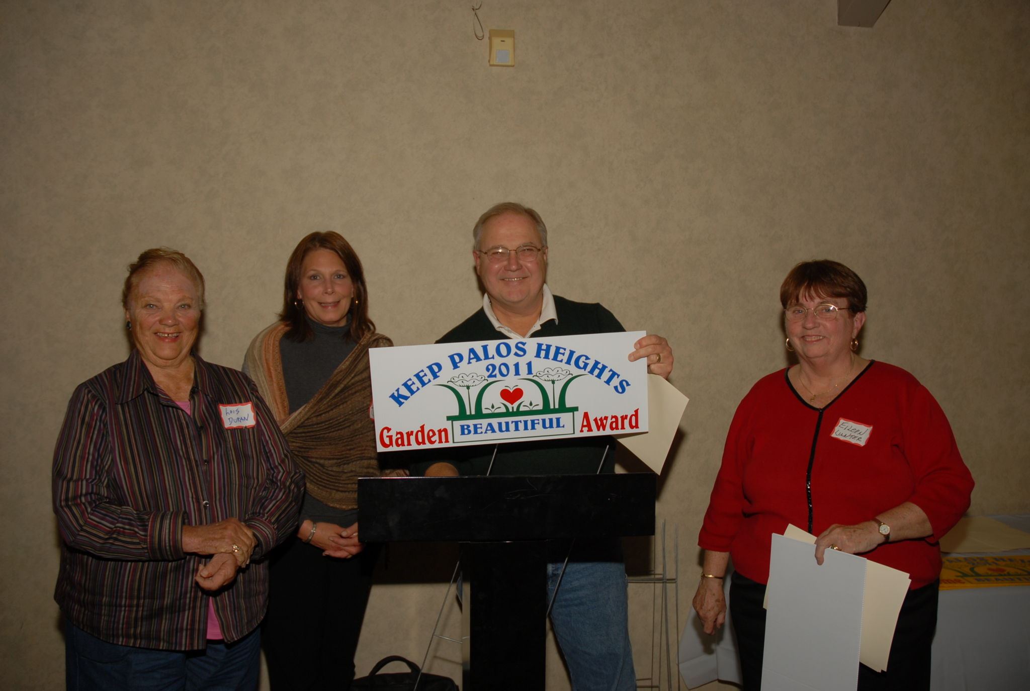 Keep Palos Heights Beautiful Award Recipients