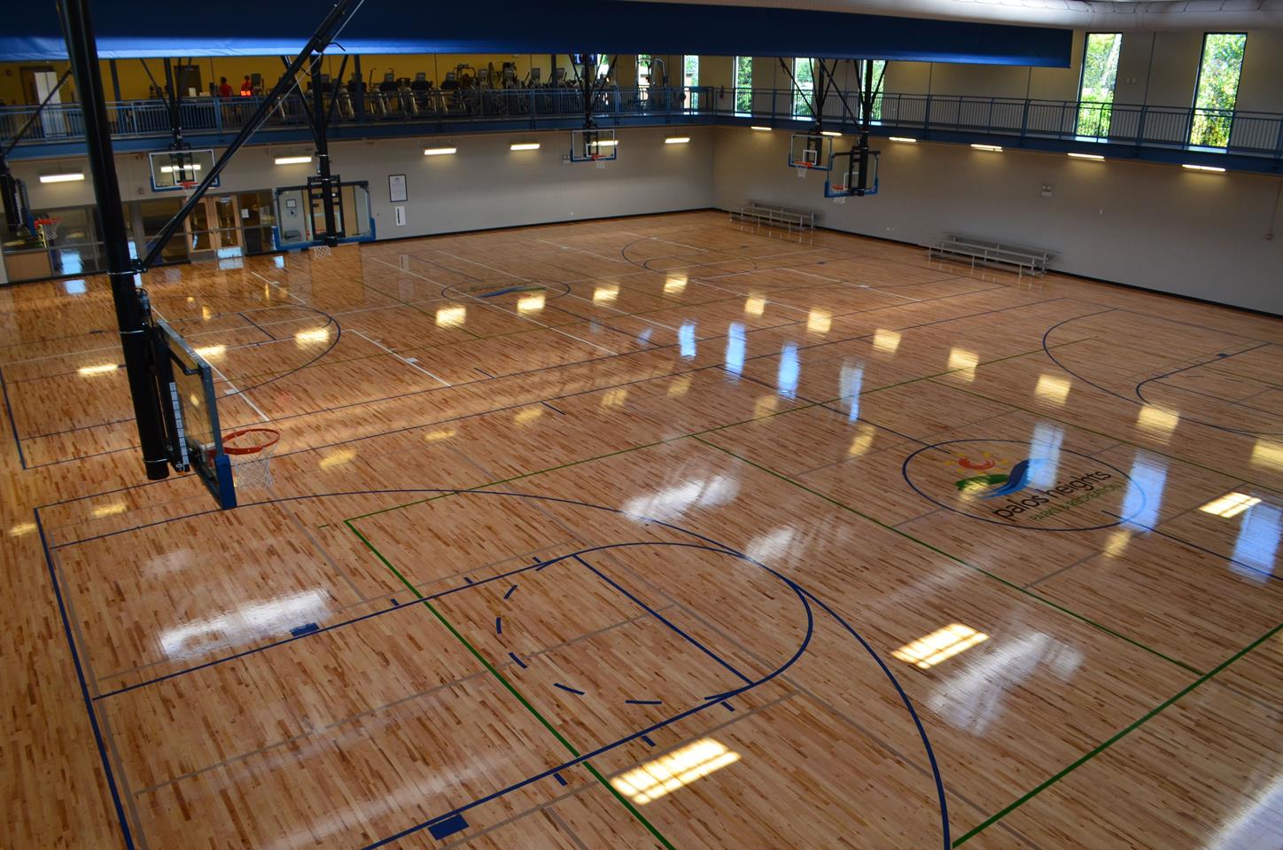 View of Gym From the Top