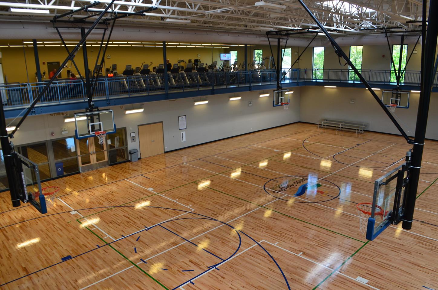 First and Second Level of Gym