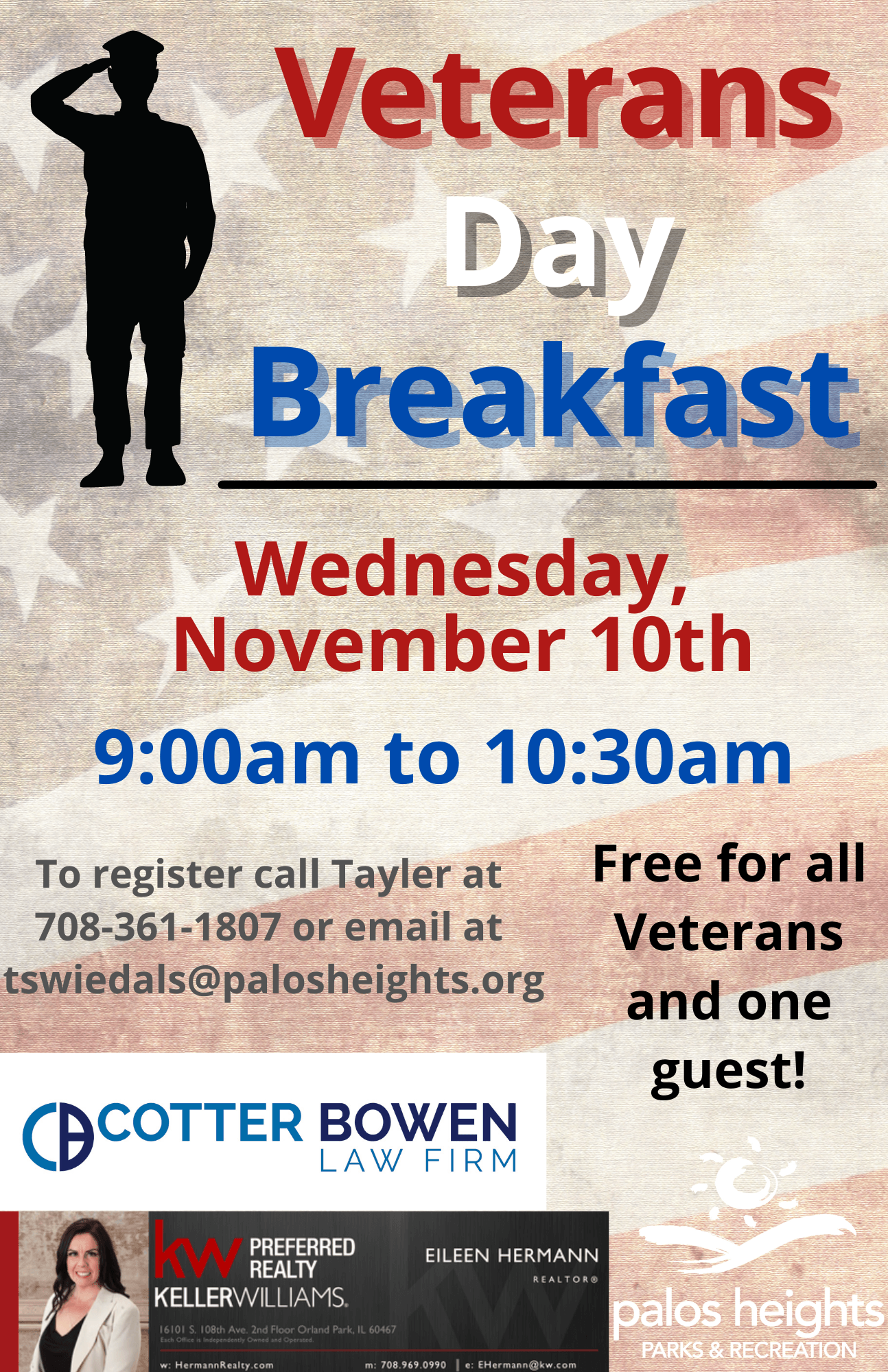 Veterans Day Breakfast UDPDATED