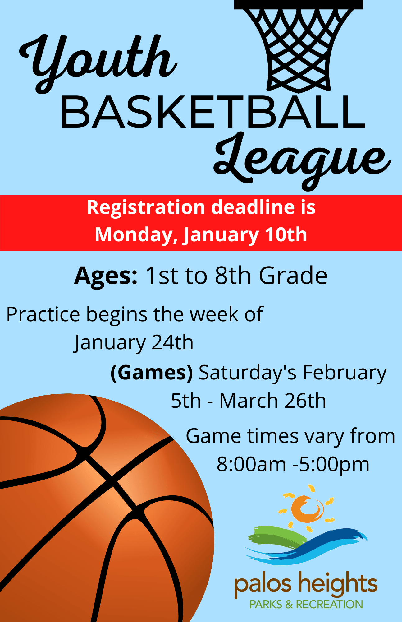 Youth basketball league
