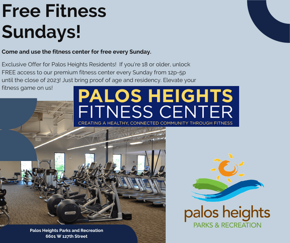 Fitness Center Free Sunday Flyer (Facebook Post)