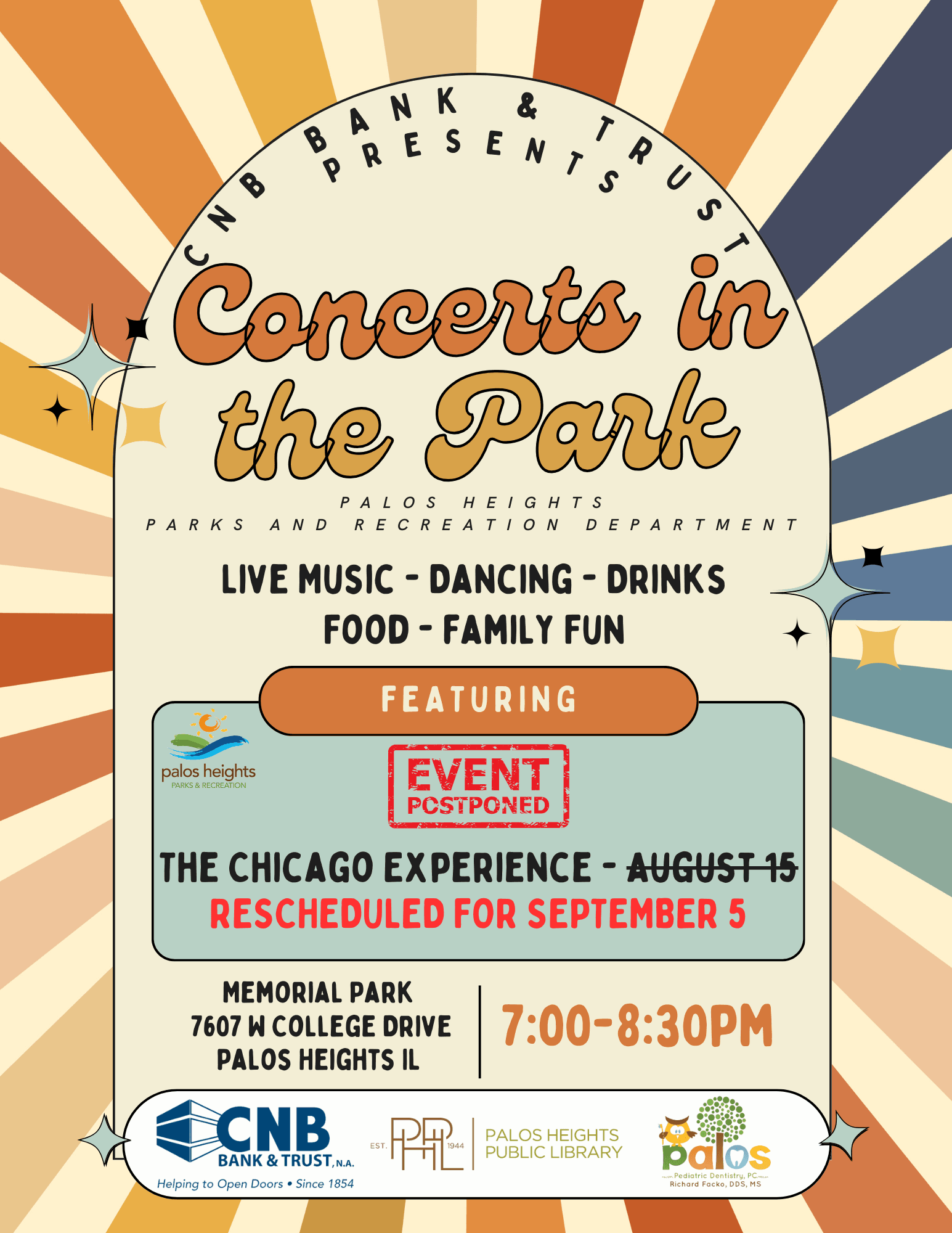 2024 Concerts in the Park Flyer