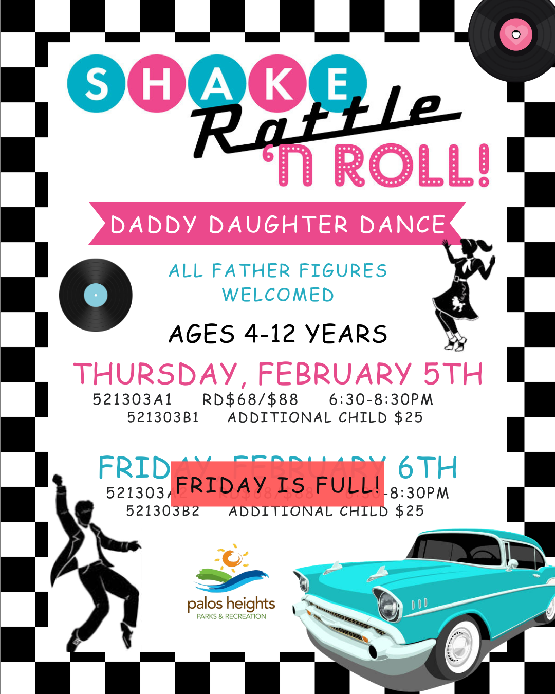 daddy daughter dance thursday only