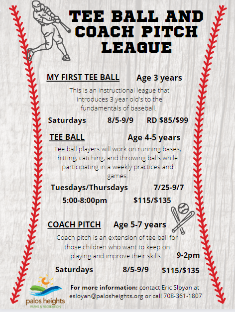 Tee Ball Coach Pitch 2023