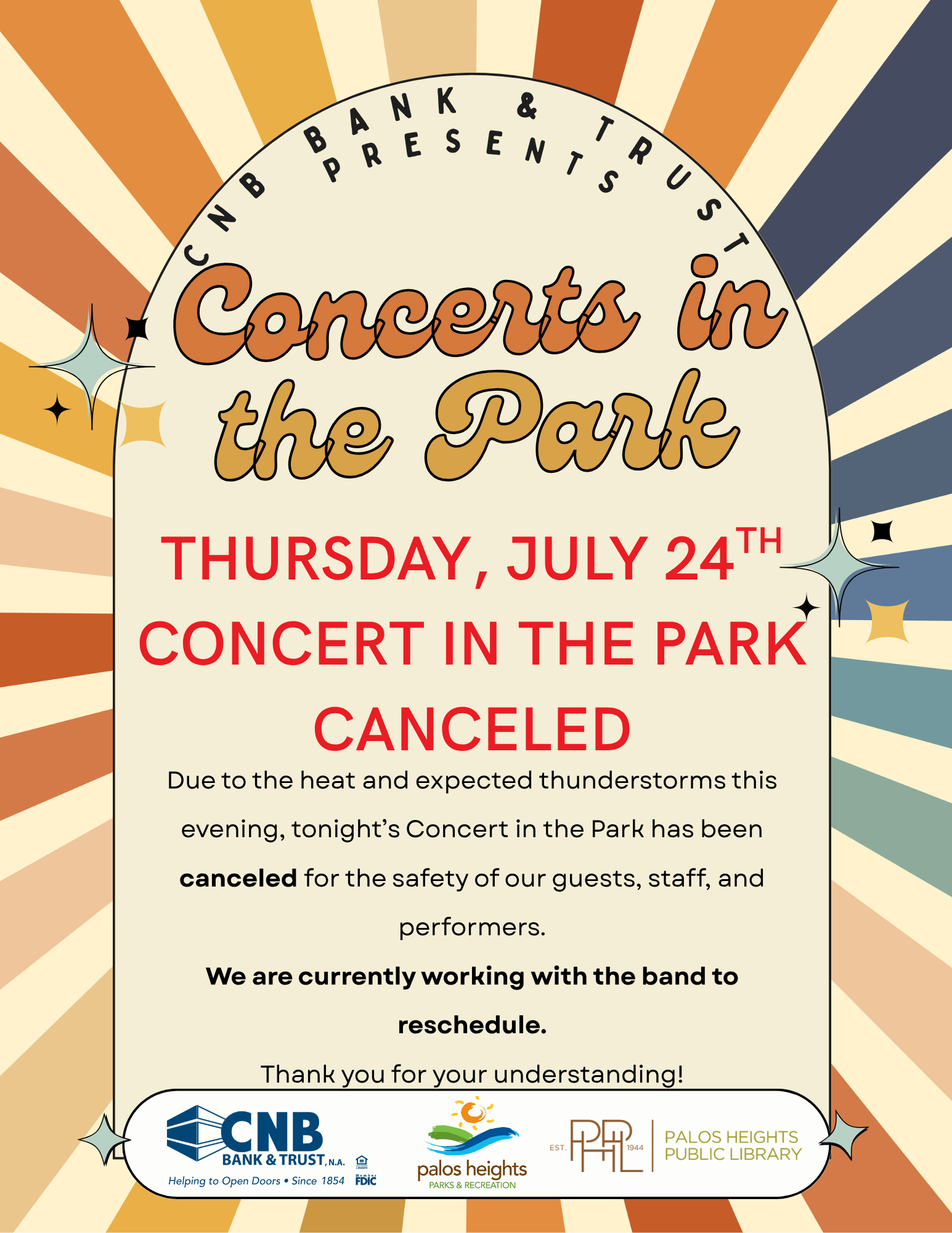concert canceled